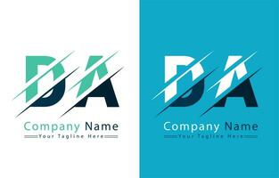 DA Letter Logo Vector Design Template Elements