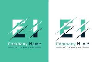 EI Letter Logo Vector Design Template Elements