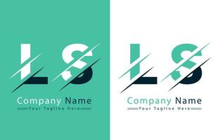 LS Letter Logo Vector Design Concept Elements