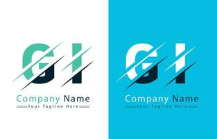 GI Letter Logo Vector Design Template Elements