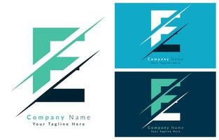 E Letter Logo Vector Design Template Elements