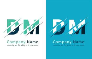 DM Letter Logo Vector Design Template Elements