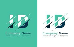 ID Letter Logo Design Concept. Vector Logo Illustration