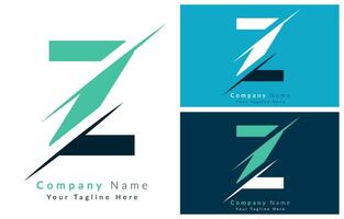 Z Letter Logo Icon Design Template. Vector Logo Illustration