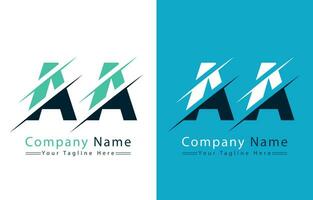 AA Letter Logo Vector Design Template Elements