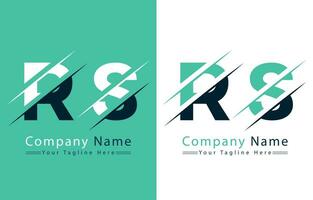 RS Letter Logo Vector Design Template Elements