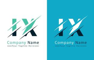 IX Letter Logo Design Concept. Vector Logo Illustration