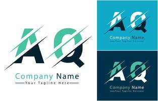 AQ Letter Logo Vector Design Template Elements