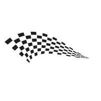 Race flag icon design vector