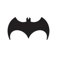 Bat wing logo vector element