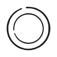circle load icon element logo vector