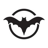 Bat wing logo vector element