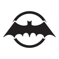 Bat wing logo vector element