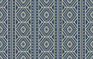 Ethnic abstract ikat art. Aztec ornament print. geometric ethnic pattern seamless  color oriental.  Design for background ,curtain, carpet, wallpaper, clothing, wrapping, Batik, vector illustration.