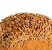 Healthy gluten free bread with seeds photo