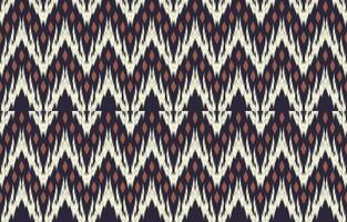 Ethnic abstract ikat art. Aztec ornament print. geometric ethnic pattern seamless  color oriental.  Design for background ,curtain, carpet, wallpaper, clothing, wrapping, Batik, vector illustration.