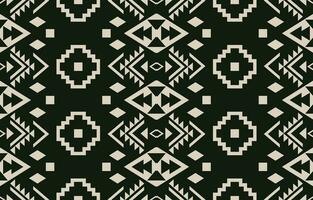 Ethnic abstract ikat art. Aztec ornament print. geometric ethnic pattern seamless  color oriental.  Design for background ,curtain, carpet, wallpaper, clothing, wrapping, Batik, vector illustration.