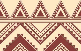 Ethnic abstract ikat art. Aztec ornament print. geometric ethnic pattern seamless  color oriental.  Design for background ,curtain, carpet, wallpaper, clothing, wrapping, Batik, vector illustration.