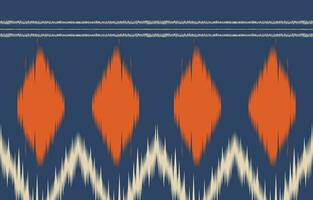 Ethnic abstract ikat art. Aztec ornament print. geometric ethnic pattern seamless  color oriental.  Design for background ,curtain, carpet, wallpaper, clothing, wrapping, Batik, vector illustration.