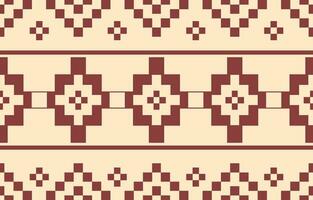 Ethnic abstract ikat art. Aztec ornament print. geometric ethnic pattern seamless  color oriental.  Design for background ,curtain, carpet, wallpaper, clothing, wrapping, Batik, vector illustration.