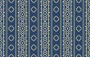 Ethnic abstract ikat art. Aztec ornament print. geometric ethnic pattern seamless  color oriental.  Design for background ,curtain, carpet, wallpaper, clothing, wrapping, Batik, vector illustration.