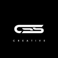 CSS Letter Initial Logo Design Template Vector Illustration
