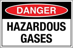 osha normas símbolos registrado lugar de trabajo la seguridad firmar peligro precaución advertencia peligroso gases vector