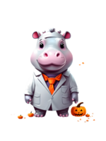 animale costume, Halloween animali, animale Halloween maschera, ai generativo png