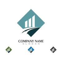 Business Finance Logo template vector