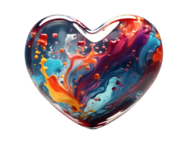 Heart shaped objects, Heart shaped design, Heart shaped symbols ai generative png