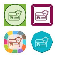 Card Protection Vector Icon