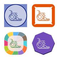 Wheel Chair Vector Icon