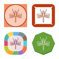 Dragonfly Vector Icon