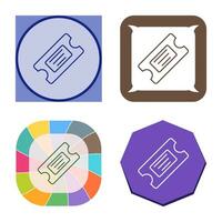 Ticket Vector Icon