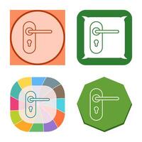 Door Lock Vector Icon