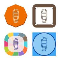 Sleeping Bag Vector Icon