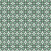 mosaico islámico sin costura Pattren vector