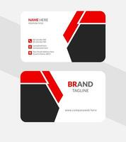 creative and modern business card design vector