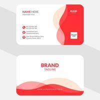 creative modern business card design vector