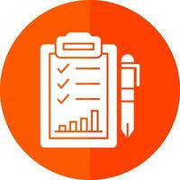 Performance Evaluation Vector Icon Design