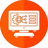 Digital Transformation Vector Icon Design