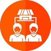 Market Segmentation Vector Icon Design