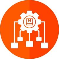 Supply Chain Management Vector Icon Design