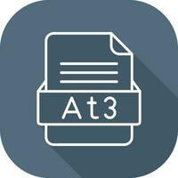 At3 File Format Vector Icon