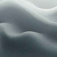 Modern gradient gray background with wave effect. Generative AI photo