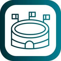 Stadium Vector Icon Design