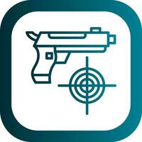 Shooting Game Vector Icon Design