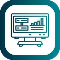 Data Driven Insights Vector Icon Design