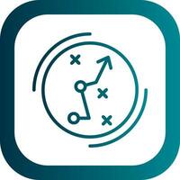 Strategic Alignment Vector Icon Design