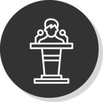 Podium Vector Icon Design